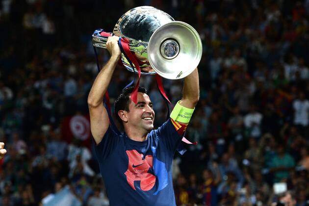 Mg Berlin 06 06 2015 - finale Champions League Sieger FC Barcelona (Barca): Xavi Hernandez 