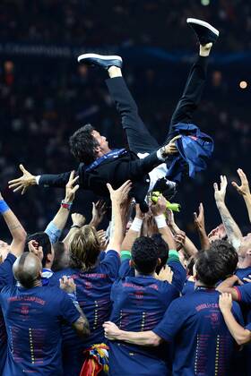 Mg Berlin 06 06 2015 - finale Champions League Sieger FC Barcelona (Barca): Luis Enrique 