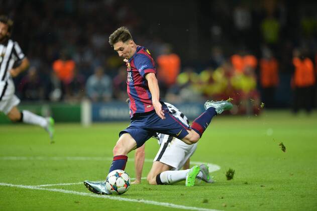 Lionel Messi (bar) - CHAMPIONS LEAGUE: FC Barcelona (Barca) vs Juventus Turin - Finale, Berlin - 06 06 2015 AnthonyBIBARD FEP 