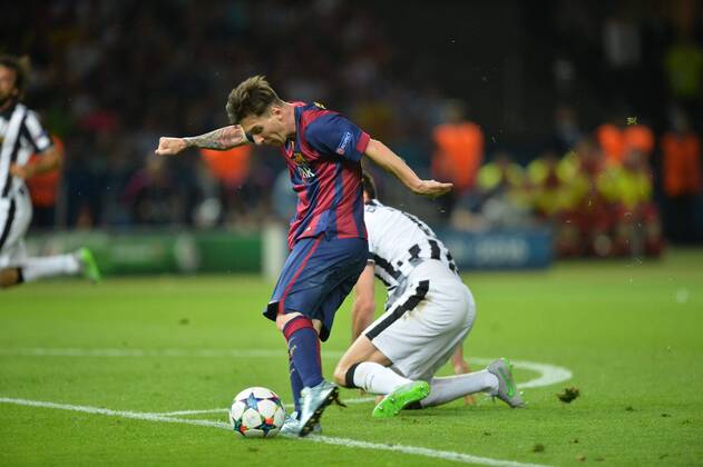 Lionel Messi (bar) - CHAMPIONS LEAGUE: FC Barcelona (Barca) vs Juventus Turin - Finale, Berlin - 06 06 2015 AnthonyBIBARD FEP 