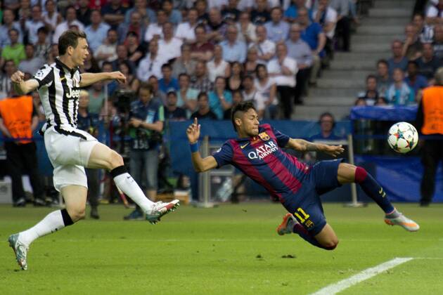 June 6, 2015 - Berlin, - 150606 Barcelonas Neymar - Champions League Finale, Juventus Turin vs FC Barcelona (Barca).. BILDBYRAN kod JM 87024 News - June 6, 2015  - ZUMAb138