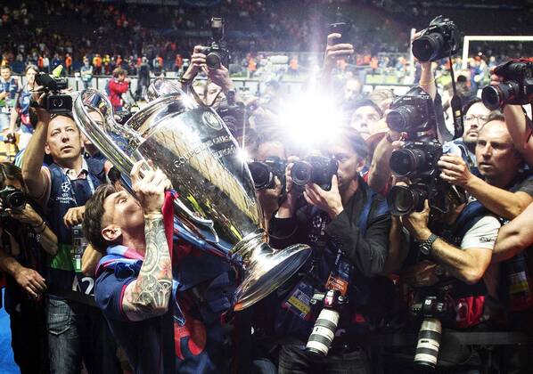 June 6, 2015 - Berlin, - 150606 - FC Barcelona (Barca) gewinnt die Champions League: Lionel Messi BILDBYRAN kod JM 87024 News - June 6, 2015  - ZUMAb138