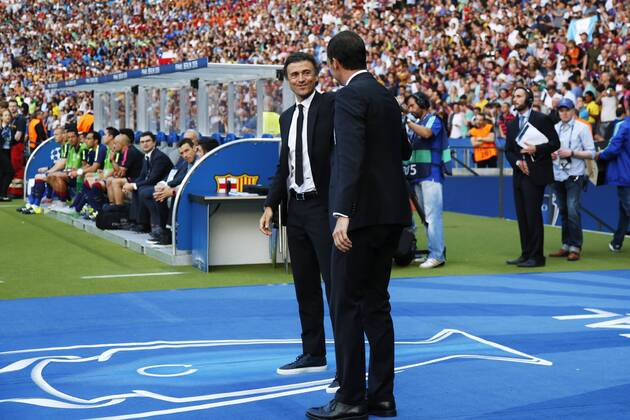 Luis Enrique (Barcelona), JUNE 6, 2015 - Football : UEFA Champions League Final match between Juventus 1-3 FC Barcelona Barca at the Olympiastadion in Berlin, Germany. Noxthirdxpartyxsales  (oqma016738)
