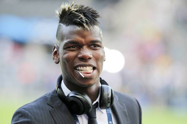 Paul Pogba (Juventus Turin 6) waehrend des Champions League Finales zwischen Juventus Turin und dem FC Barcelona Barca am 06.06.2015 im Berliner Olympia Stadion ( Copyright: Schülerx xEibner-Pressefoto EP_jse