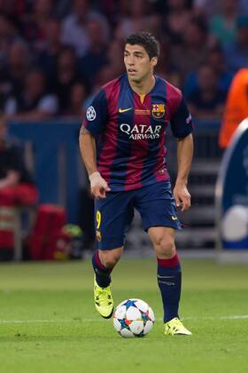 Samstag 06.06.2015, Fussball, Saison 2014 2015, UEFA Champions League Finale 2015 in Berlin, Juventus Turin - FC Barcelona Barca 1:3, Luis Suarez (Barcelona) DeFodi001
