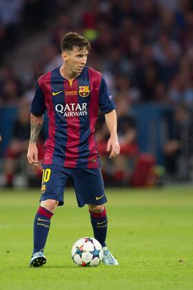 Samstag 06.06.2015, Fussball, Saison 2014 2015, UEFA Champions League Finale 2015 in Berlin, Juventus Turin - FC Barcelona Barca 1:3, Lionel Messi (Barcelona) DeFodi001