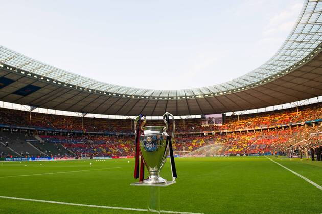 Samstag 06.06.2015, Fussball, Saison 2014 2015, UEFA Champions League Finale 2015 in Berlin, Juventus Turin - FC Barcelona Barca 1:3, Der Champions League Pokal DeFodi001