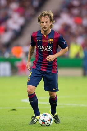 Samstag 06.06.2015, Fussball, Saison 2014 2015, UEFA Champions League Finale 2015 in Berlin, Juventus Turin - FC Barcelona Barca 1:3, Ivan Rakitic (Barcelona) DeFodi001