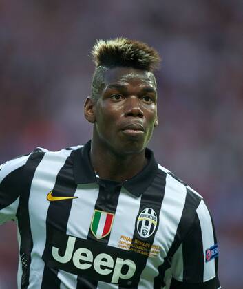 Fussball Berlin Olympiastadion 06.06.2015 UEFA CHAMPIONS LEAGUE FINALE Juventus Turin ITA geg FC Barcelona Barca ESP 1 : 3 FC Barcelona CHAMPIONS LEAGUE Gewinner 2015 Paul POGBA 6 Turin