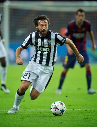 Fussball Berlin Olympiastadion 06.06.2015 UEFA CHAMPIONS LEAGUE FINALE Juventus Turin ITA geg FC Barcelona Barca ESP 1 : 3 FC Barcelona CHAMPIONS LEAGUE Gewinner 2015 Andrea PIRLO 21 Turin