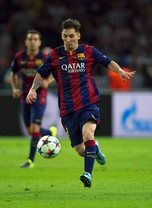 Fussball Berlin Olympiastadion 06.06.2015 UEFA CHAMPIONS LEAGUE FINALE Juventus Turin ITA geg FC Barcelona Barca ESP 1 : 3 FC Barcelona CHAMPIONS LEAGUE Gewinner 2015 Lionel Andres MESSI Barca 10