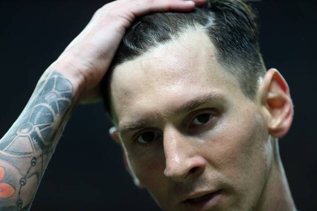 Lionel Messi (Barcelona), Juventus Turin FC Barcelona Barca UEFA Champions League, Finale, final match, 2014 2015, Fußball, Fussball, soccer, Herren, Maenner, Männer, Deutschland, Germany, Ergebnis 1:3 Berlin, 6.6.2015 Olympiastadion