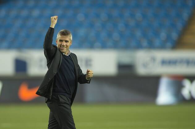 Fussball 14. Juli 2015 UEFA Champions League 2015 16 2. Quali Molde Stadion - Molde FK vs. FC Pyunik: Tor Ole Skullerud , Molde 