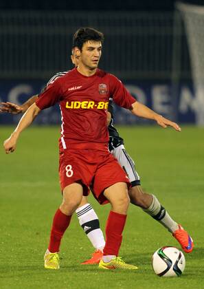 14.07.2015 Belgrade(Serbia) FK Partizan-FC Dila Gori UEFA Champions League qualifyng 2nd leg men s football Giorgi Iluridze FC Dila Gori : 