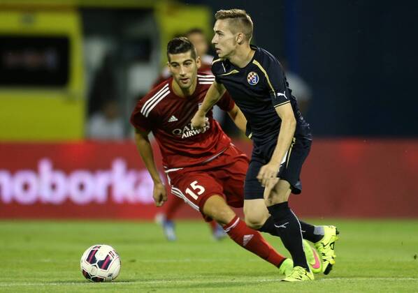 Qualification for the Champions League second qualifying round, GNK Dinamo - CF Fola Esch 15.07.2015., Croatia, Maksimir Stadium, Zagreb - Qualification for the Champions League second qualifying round, GNK Dinamo - CF Fola Esch. Samir Hadji.  MarkoxLukunic PIXSELL