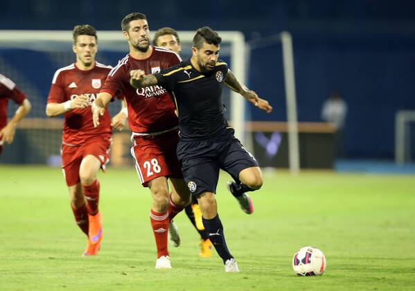 Qualification for the Champions League second qualifying round, GNK Dinamo - CF Fola Esch 15.07.2015., Croatia, Maksimir Stadium, Zagreb - Qualification for the Champions League second qualifying round, GNK Dinamo - CF Fola Esch. Julien Klein, Machado.  RobertxAnic PIXSELL