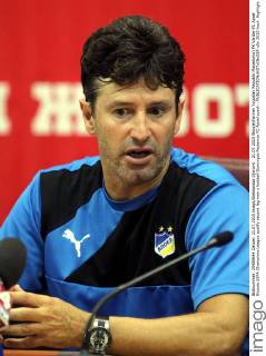 21.07.2015 Skopje(Former Yugoslav Republic Macedonia) FK Vardar-FC Apoel Nicosia UEFA Champions League qualify second leg men s football Domingos Paciencia FC Apoel coach : 
