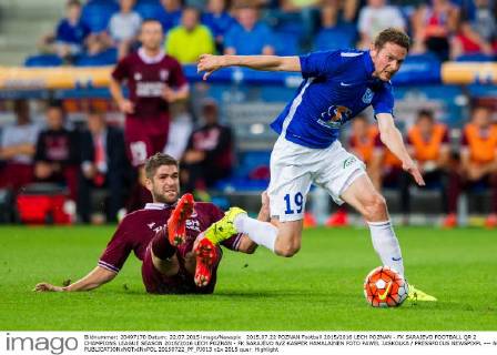 2015.07.22 POZNAN Football 2015 2016 LECH POZNAN - FK SARAJEVO FOOTBALL QR 2 CHAMPIONS LEAGUE SEASON 2015 2016 LECH POZNAN - FK SARAJEVO N Z KASPER HAMALAINEN FOTO PAWEL JASKOLKA PRESSFOCUS NEWSPIXPL --- Newspix.pl  20150722_PF_PJ013