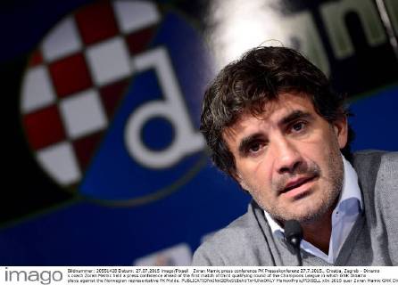 Zoran Mamic press conference PK Pressekonferenz 27.7.2015., Croatia, Zagreb - Dinamo s coach Zoran Mamic held a press conference ahead of the first match of third qualifying round of the Champions League in which GNK Dinamo plays against the Norwegian representative FK Molde.  MarkoxPrpic PIXSELL