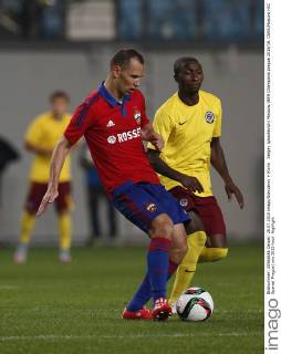 Sergey Ignashevich Moscow.UEFA Champions League 2015 16. CSKA(Moscow)-AC Sparta( Prague)