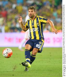 UEFA Champions League third qualifying round match between Fenerbahce and Shakhtar Donetsk at Sukru Saracoglu Stadium in Istanbul, Turkey, 28 July 2015 Pictured: Diego Ribas of Fenerbahce. 