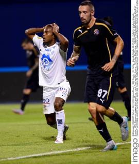 GNK Dinamo - FK Molde - Zagreb, Croatia 28.07.2015., Maksimir stadium, Zagreb, Croatia - UEFA Champions League, third qualifying round, First leg, GNK Dinamo - FK Molde. Ola Kamara .  MarkoxPrpic PIXSELL