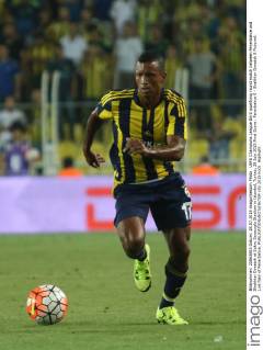 UEFA Champions League third qualifying round match between Fenerbahce and Shakhtar Donetsk at Sukru Saracoglu Stadium in Istanbul, Turkey, 28 July 2015 Final Score : Fenerbahce 0 - Shakhtar Donetsk 0 Pictured: Luis Nani of Fenerbahce. 