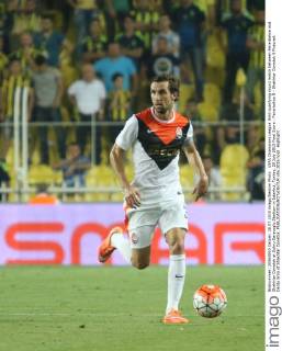 UEFA Champions League third qualifying round match between Fenerbahce and Shakhtar Donetsk at Sukru Saracoglu Stadium in Istanbul, Turkey, 28 July 2015 Final Score : Fenerbahce 0 - Shakhtar Donetsk 0 Pictured: Darijo Srna of Shakhtar Donetsk. 