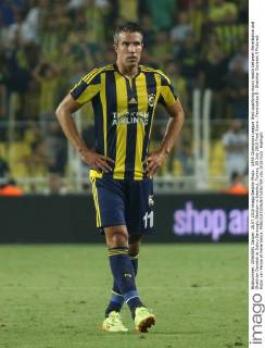 UEFA Champions League third qualifying round match between Fenerbahce and Shakhtar Donetsk at Sukru Saracoglu Stadium in Istanbul, Turkey, 28 July 2015 Final Score : Fenerbahce 0 - Shakhtar Donetsk 0 Pictured: Robin van Persie of Fenerbahce. 