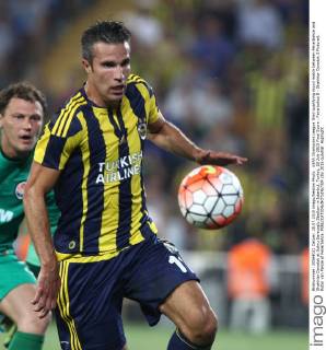 UEFA Champions League third qualifying round match between Fenerbahce and Shakhtar Donetsk at Sukru Saracoglu Stadium in Istanbul, Turkey, 28 July 2015 Final Score : Fenerbahce 0 - Shakhtar Donetsk 0 Pictured: Robin van Persie of Fenerbahce. 