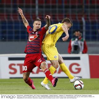 Roland Szolnoki - Videoton FC Szekesfehervar - BATE Borisov Champions League qualifying match on Tuesday, 28th July 2015. 