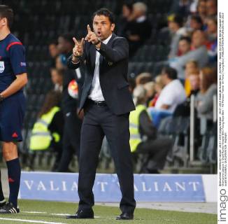 28.07.2015 Stade de Suisse Bern ,SCHWEIZ , Saison 2015 2016 Herren Fussball UEFA Champions League 3. Quali Runde Hinspiel BSC Young Boys Bern - AS Monaco Trainer Uli Forte (Young Boys) 