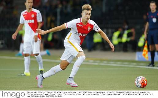 28.07.2015 Stade de Suisse Bern ,SCHWEIZ , Saison 2015 2016 Herren Fussball UEFA Champions League 3. Quali Runde Hinspiel BSC Young Boys Bern - AS Monaco Stephan El Shaarawy (AS Monaco) 