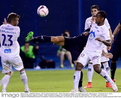 UEFA Champions League, 3rd qualifying round, GNK Dinamo - FK Molde 28.07.2015., Maksimir stadium, Zagreb, Croatia - UEFA Champions League, third qualifying round, First leg, GNK Dinamo - FK Molde. Jozo Simunovic.  MarkoxPrpic PIXSELL