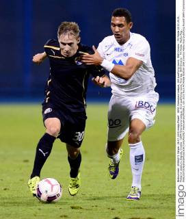 UEFA Champions League, 3rd qualifying round, GNK Dinamo - FK Molde 28.07.2015., Maksimir stadium, Zagreb, Croatia - UEFA Champions League, third qualifying round, First leg, GNK Dinamo - FK Molde. Marko Rog .  MarkoxPrpic PIXSELL