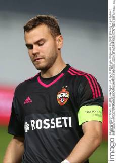 July 28, 2015. Russia, Khimki, arena New Khimki. CSKA s player Igor Akinfeev in the 2015 16 UEFA Champions League Third Qualifying Round match between CSKA (Moscow, Russia) and AC Sparta (Prague, Czech Republic) DmitryxGolubovich 