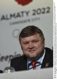 KUALA LUMPUR, MALAYSIA - JULY 29: (CHINA OUT) Almaty 2022 Winter Olympics candidate city vice-chairman Andrey Kryukov attends the Almaty Bid Committee press briefing prior to the 128th IOC Session on July 29, 2015 in Kuala Lumpur, Malaysia. CFP470917805
