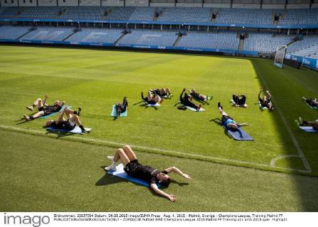 Aug. 4, 2015 - Malmö, Sverige - Champions League, Training Malmö FF  - ZUMAb138