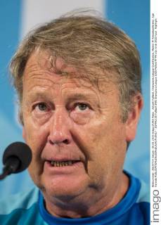 Aktuell Fußball, Champions League Qualifikation, Malmö FF Pressekonferenz: Age Hareide  - ZUMAb138