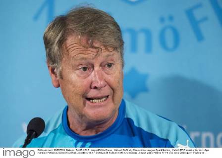 Aktuell Fußball, Champions League Qualifikation, Malmö FF Pressekonferenz: Age Hareide  - ZUMAb138
