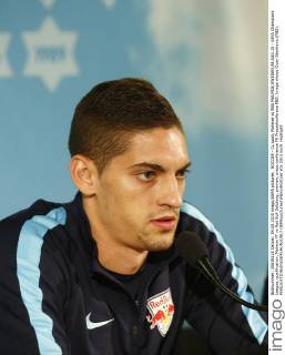 SOCCER - CL quali, Malmoe vs RBS MALMOE,SWEDEN,04.AUG.15 - UEFA Champions League, qualification, Malmoe FF vs Red Bull Salzburg, preview, press conference PK Pressekonferenz RBS. Image shows Cican Stankovic (RBS). GEPAxpictures xFelixxRoittner