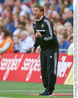 coach Zoran Barisic of Rapid Wien during the UEFA Champions League third qualifying round match between Ajax and Rapid Wien on August 4, 2015 at the Amsterdam Arena in Amsterdam, The Netherlands. Ajax Amsterdam v Rapid Wien Champions league third qualifying round 2015 2016 xVIxxIVx 4161479
