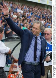 - BRUGGE, BELGIUM: Club s head coach Michel Preud homme pictured ahead of a game between Club Brugge and Panathinaikos in Brugge Jan Breydel stadium, a return leg game of the third preliminary round of the Uefa Champions League competition, Wednesday 05 August 2015. Panathinaikos won 2-1 the first leg. KURTxDESPLENTER  x04676255x
