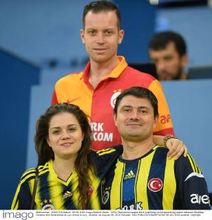 UEFA Champions League third qualifying round second leg match between Shakhtar Donetsk and Fenerbahce at Lviv Arena in Lviv, Ukraine, on August 05, 2015 Pictured: Fans 