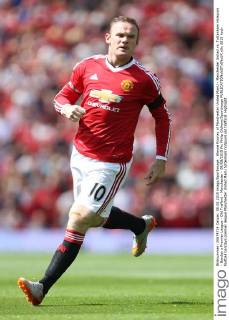 Wayne Rooney of Manchester United ManU - Manchester United vs. Tottenham Hotspurs - Barclay s Premier League - Old Trafford - Manchester - 08 08 2015 Pic Philip Oldham Sportimage EDITORIAL USE ONLY. No use with unauthorised audio, video, data, fixture lists, club league logos or live services. Online in-match use limited to 120 images, no video emulation. No use in betting, games or single club league player publications.