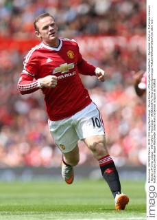 Wayne Rooney of Manchester United ManU - Manchester United vs. Tottenham Hotspurs - Barclay s Premier League - Old Trafford - Manchester - 08 08 2015 Pic Philip Oldham Sportimage EDITORIAL USE ONLY. No use with unauthorised audio, video, data, fixture lists, club league logos or live services. Online in-match use limited to 120 images, no video emulation. No use in betting, games or single club league player publications.