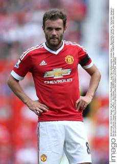 Juan Mata of Manchester United ManU - Manchester United vs. Tottenham Hotspurs - Barclay s Premier League - Old Trafford - Manchester - 08 08 2015 Pic Philip Oldham Sportimage EDITORIAL USE ONLY. No use with unauthorised audio, video, data, fixture lists, club league logos or live services. Online in-match use limited to 120 images, no video emulation. No use in betting, games or single club league player publications.
