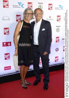 Bernd Wehmeyer mit Ehefrau Almuth beim Bild Award 2015 in der Fischauktionshalle. Hamburg, 17.08.2015 Foto:xgbrcix xFuturexImage