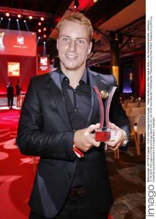 Fabian Holland beim Bild Award 2015 in der Fischauktionshalle. Hamburg, 17.08.2015 Foto:xgbrcix xFuturexImage