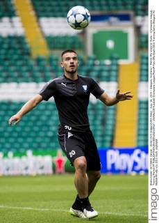 Aug. 18, 2015 - Glasgow, Scotland - Malmö FFs Vladimir Rodic - Champions League, Training Malmö FF  - ZUMAb138
